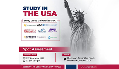 Spot Assessment 2023 for USA | Education Events in Dhaka