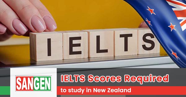 IELTS scores required to study in New Zealand