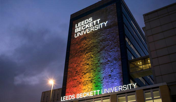 Campus of University of Leeds Beckett