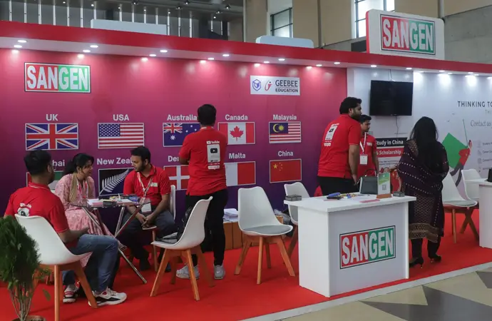 Sangen’s scholarship support