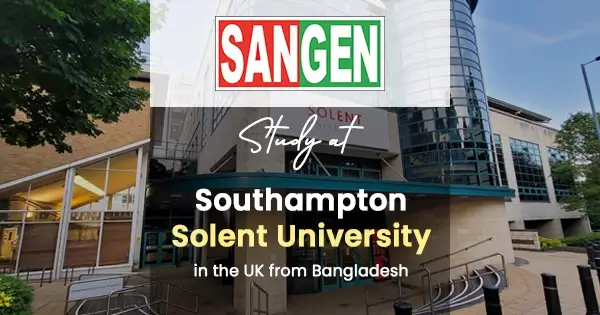 Study at Southampton Solent University in UK from Bangladesh