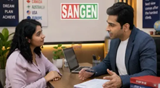 Admission support from the University