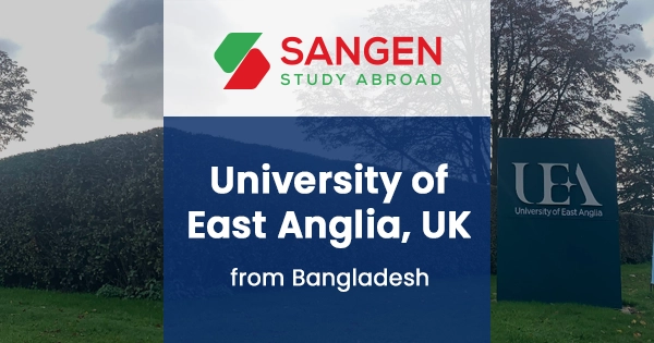 Study at the University of East Anglia, UK from Bangladesh