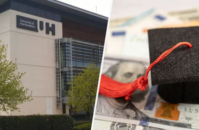 University of Hertfordshire tuition fees